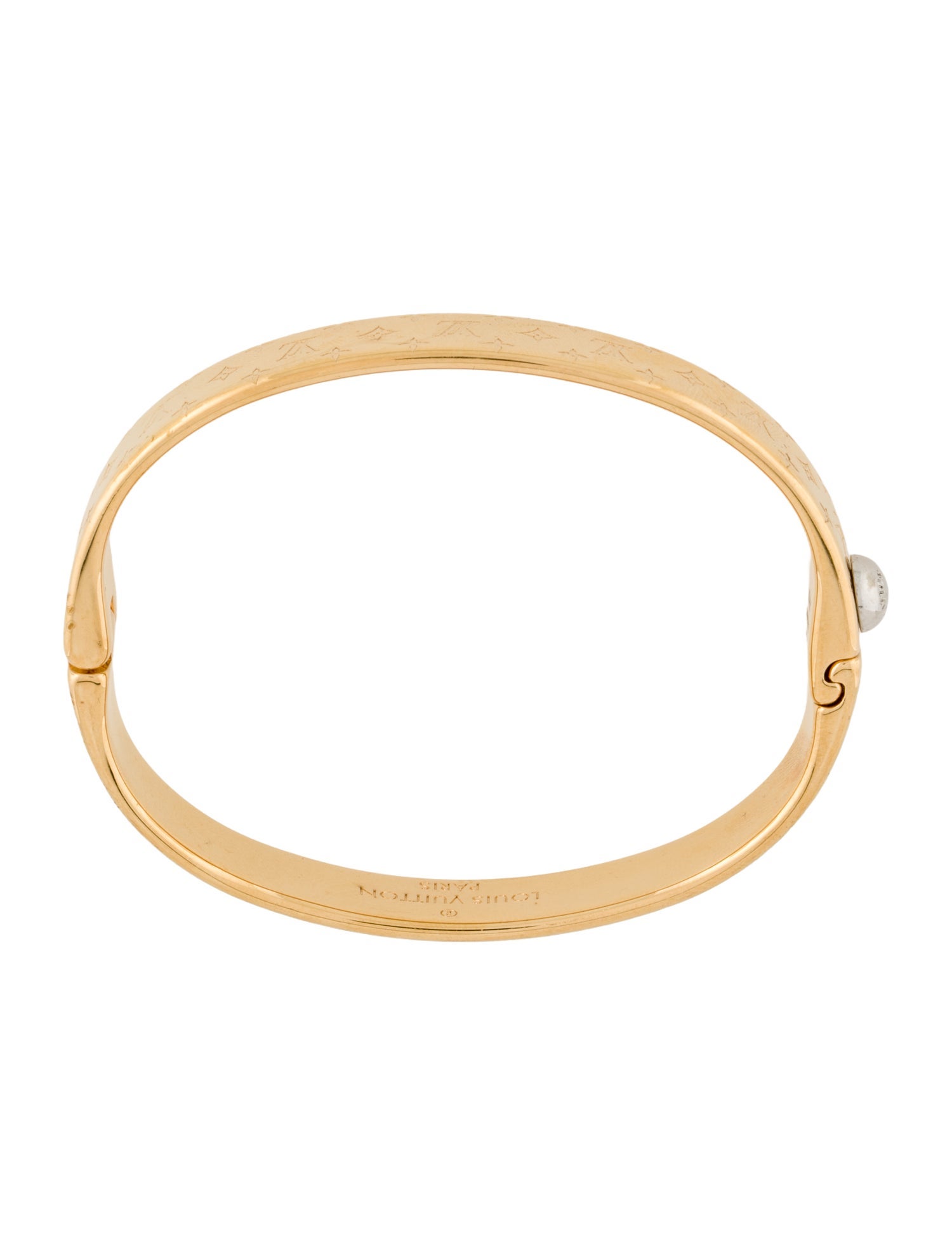 Louis Vuitton Nanogram Cuff Bracelet